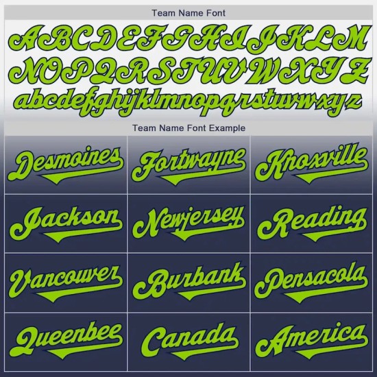 Custom White Neon Green-Navy Authentic Fade Fashion Baseball Jersey