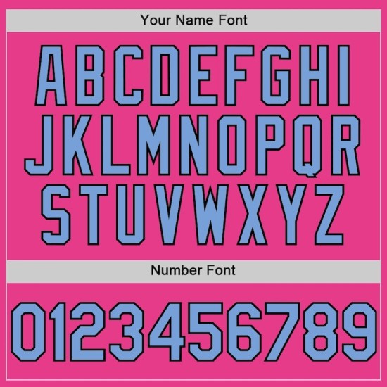 Custom Pink Light Blue-Black Bomber Full-Snap Varsity Letterman Two Tone Hoodie Jacket Custom Pink Light Blue-Black Bomber Full-Snap Varsity Letterman Two Tone Hoodie Jacket