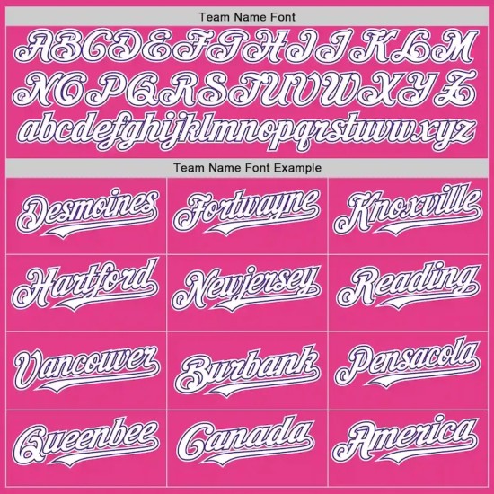 Custom Pink White-Purple Mesh Authentic Throwback Baseball Jersey