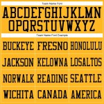 Custom Gold Gold-Black Mesh Authentic Football Jersey