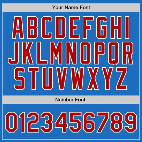 Custom Blue Red-White Authentic Throwback Basketball Jersey