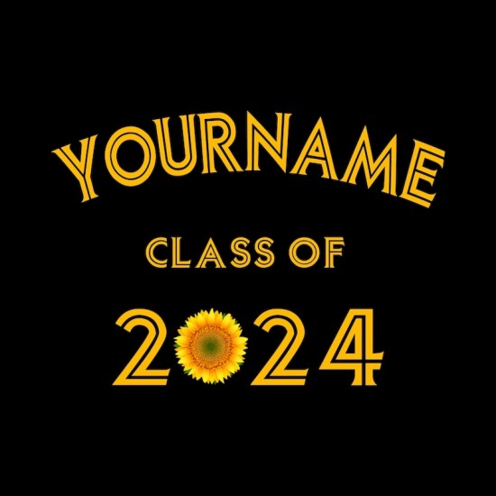 Custom Black Gold 3D Graduation Performance T-Shirt