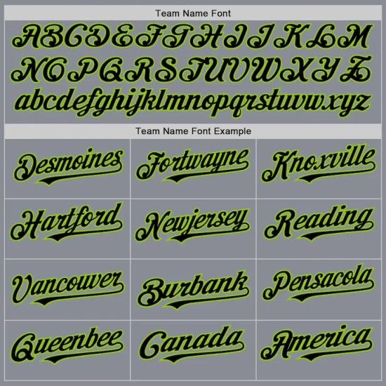 Custom Gray Black-Neon Green Bomber Full-Snap Varsity Letterman Two Tone Hoodie Jacket