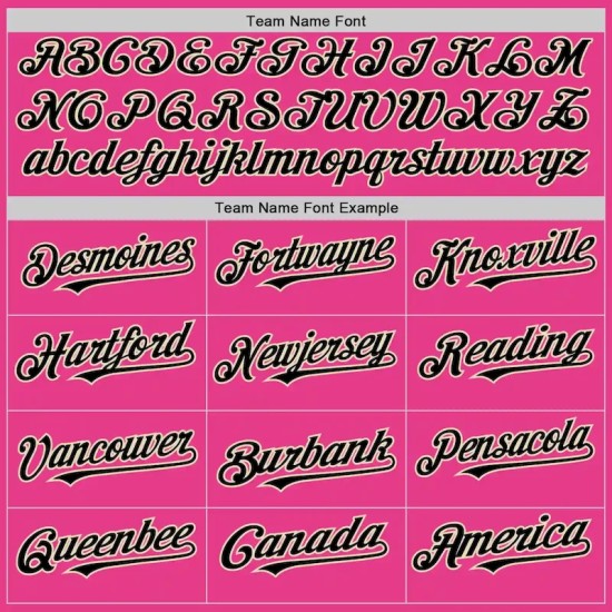 Custom Pink Black-Cream Bomber Full-Snap Varsity Letterman Hoodie Jacket