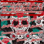 Custom Graffiti Pattern White-Red Skull Fashion 3D Long Sleeve Performance T-Shirt