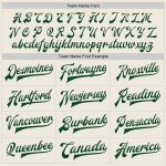 Custom Cream Green Bomber Full-Snap Varsity Letterman Two Tone Jacket